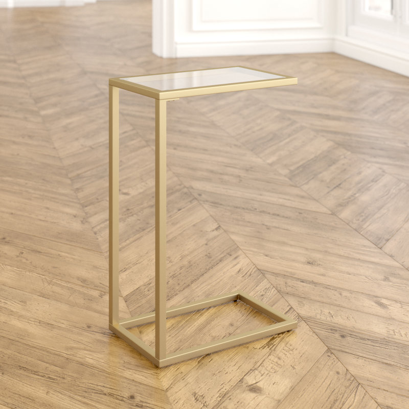 Mercer41 Olmedo Glass C Table End Table & Reviews Wayfair